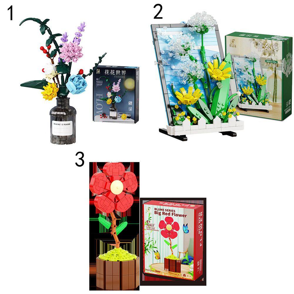 Đồ Chơi Lắp Ráp Hình Hoa Hồng Ba Chiều DIY