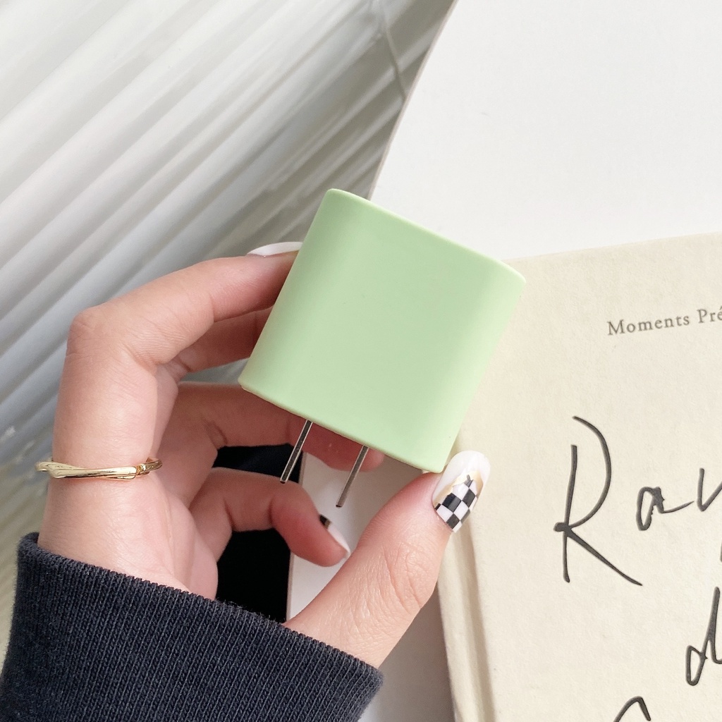 Vỏ Silicone Mềm Sạc Nhanh Thông Dụng Cho EU 18w 20w