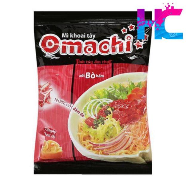 Mì Omachi Bò - Sườn gói 80g