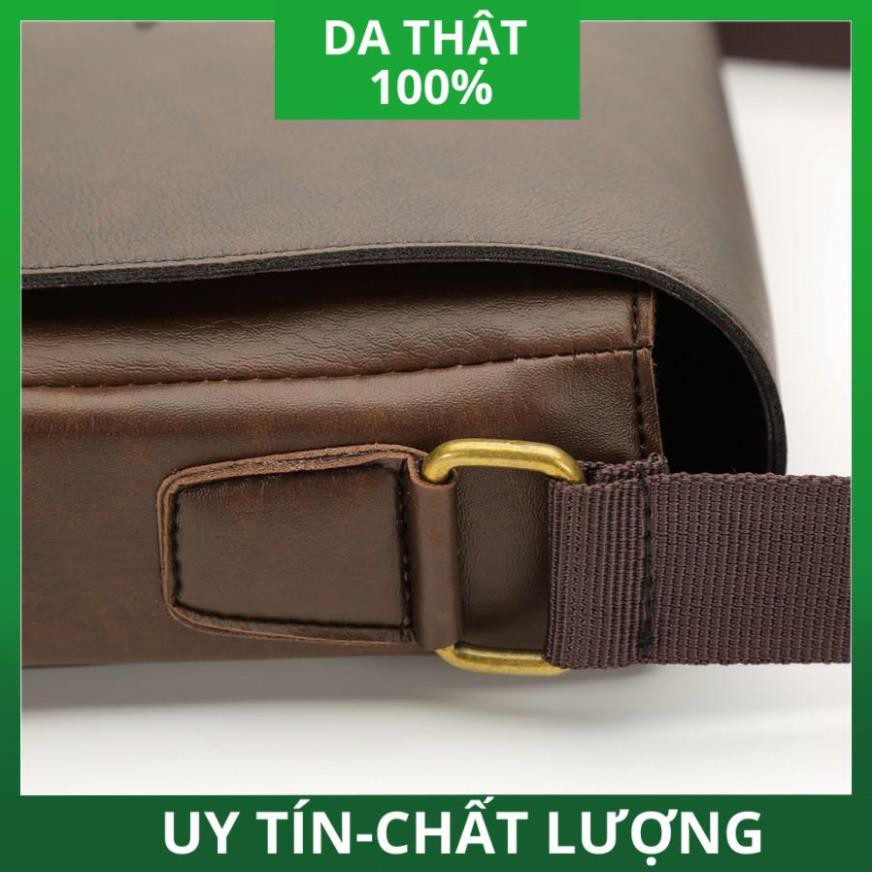 [ HÀNG CAO CẤP ] Túi Đeo Chéo Nam MCK Thời Tang D267 (đen -nâu) | BigBuy360 - bigbuy360.vn