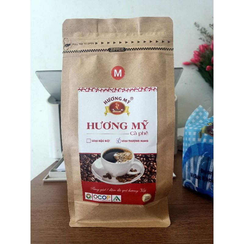 500gCà phê Hương Mỹ.www.huongmycoffee.com