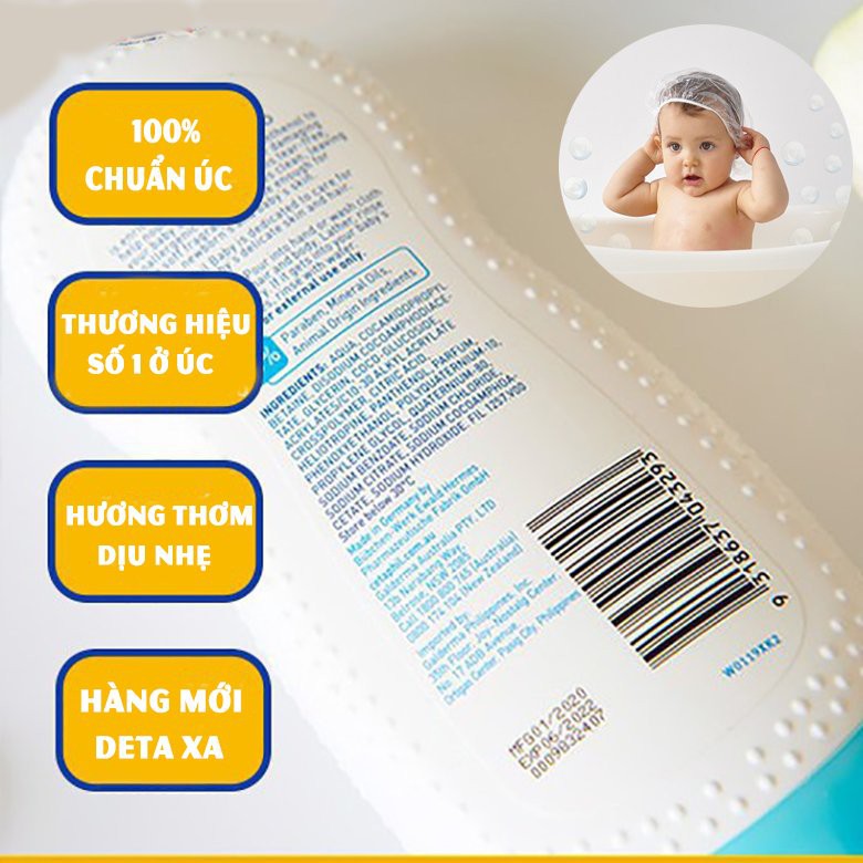 Sữa Tắm Gội Toàn Thân Cho Bé Sơ Sinh Cetaphil Baby Gentle Wash & Shampoo 230ml