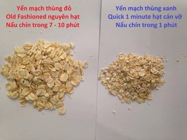 Yến mạch thùng Mỹ Quaker Oats 4.52kg (1 minute)