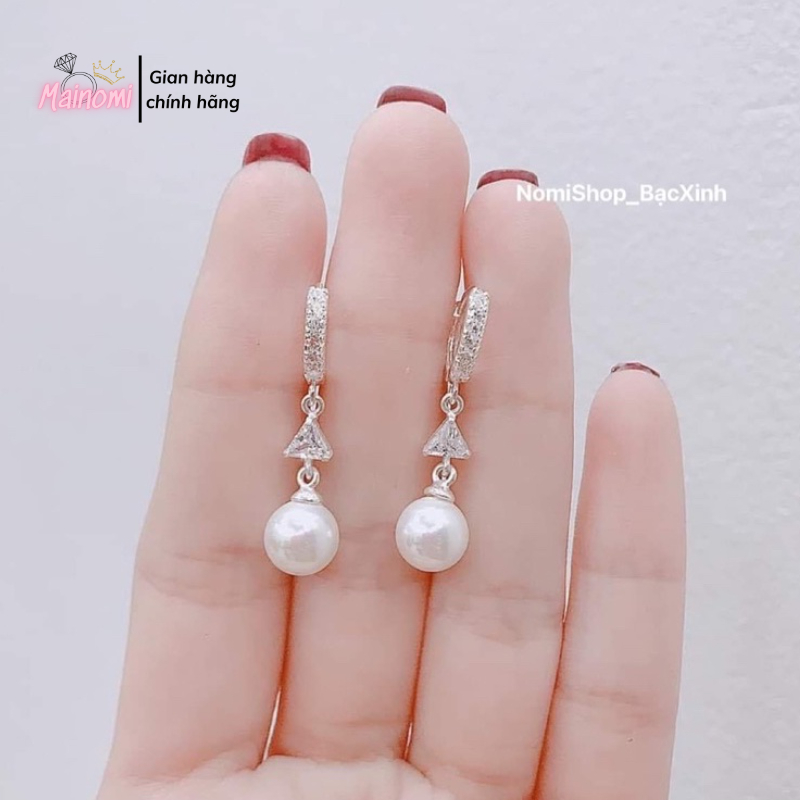 Bông tai trai dài 7 dáng siêu phẩm, đẹp rẻ thời trang bền lâu Mainomi Shop Bạc Xinh