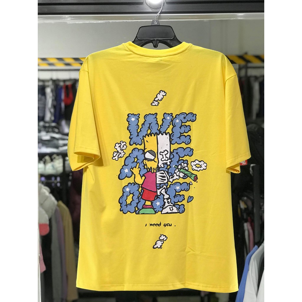 Áo thun cậu bé simpson vàng - Gin store