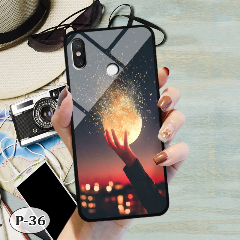 Ốp lưng kính Xiaomi Mi 8 SE- hình 3D