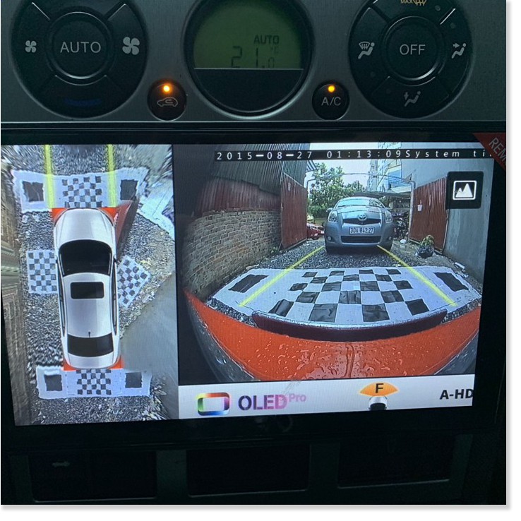 CAMERA 360 ĐỘ OLED Pro AHD cho xe TOYOTA PRADO 2018-2019 - Tặng 1xCam Lùi Siêu Nét ,1x vorcher của shop - Tặng 1xCam Lùi