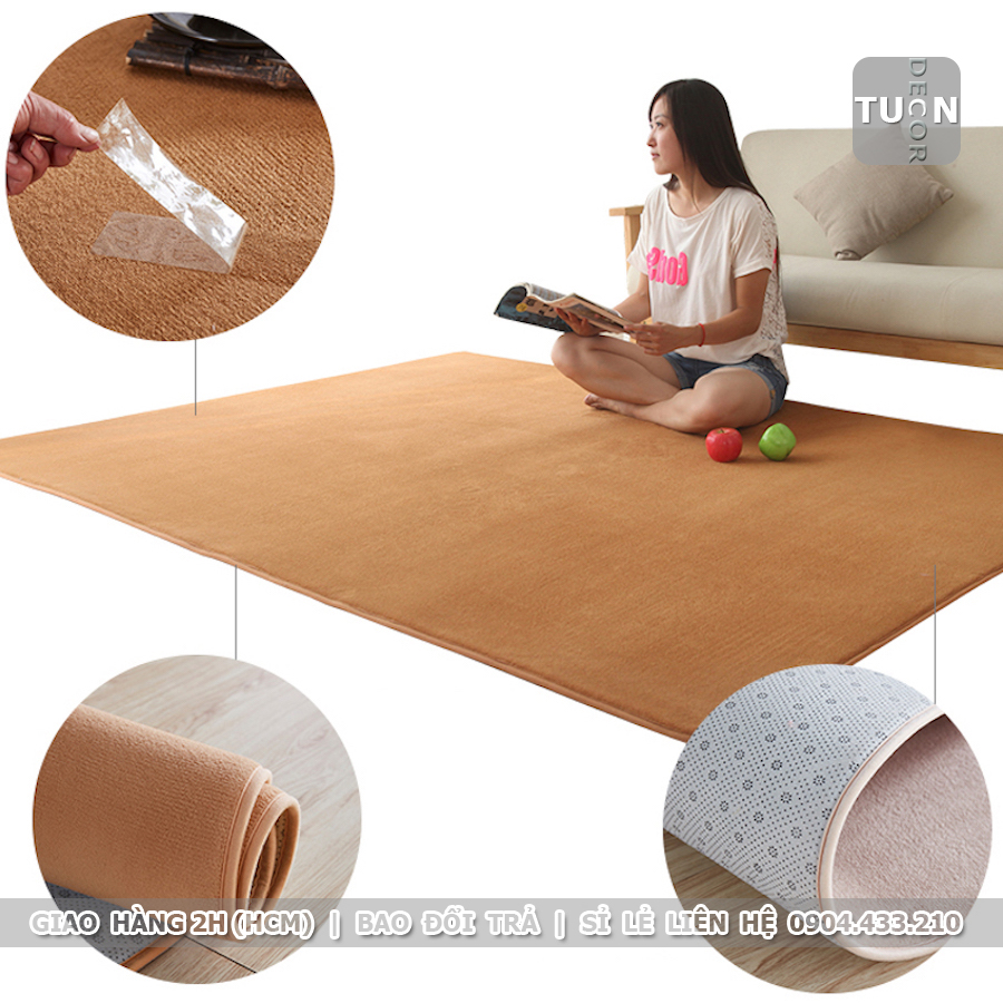 Thảm cho bé tập bò hình tròn nhung nỉ cao cấp an toàn giá rẻ dễ giặt | BigBuy360 - bigbuy360.vn