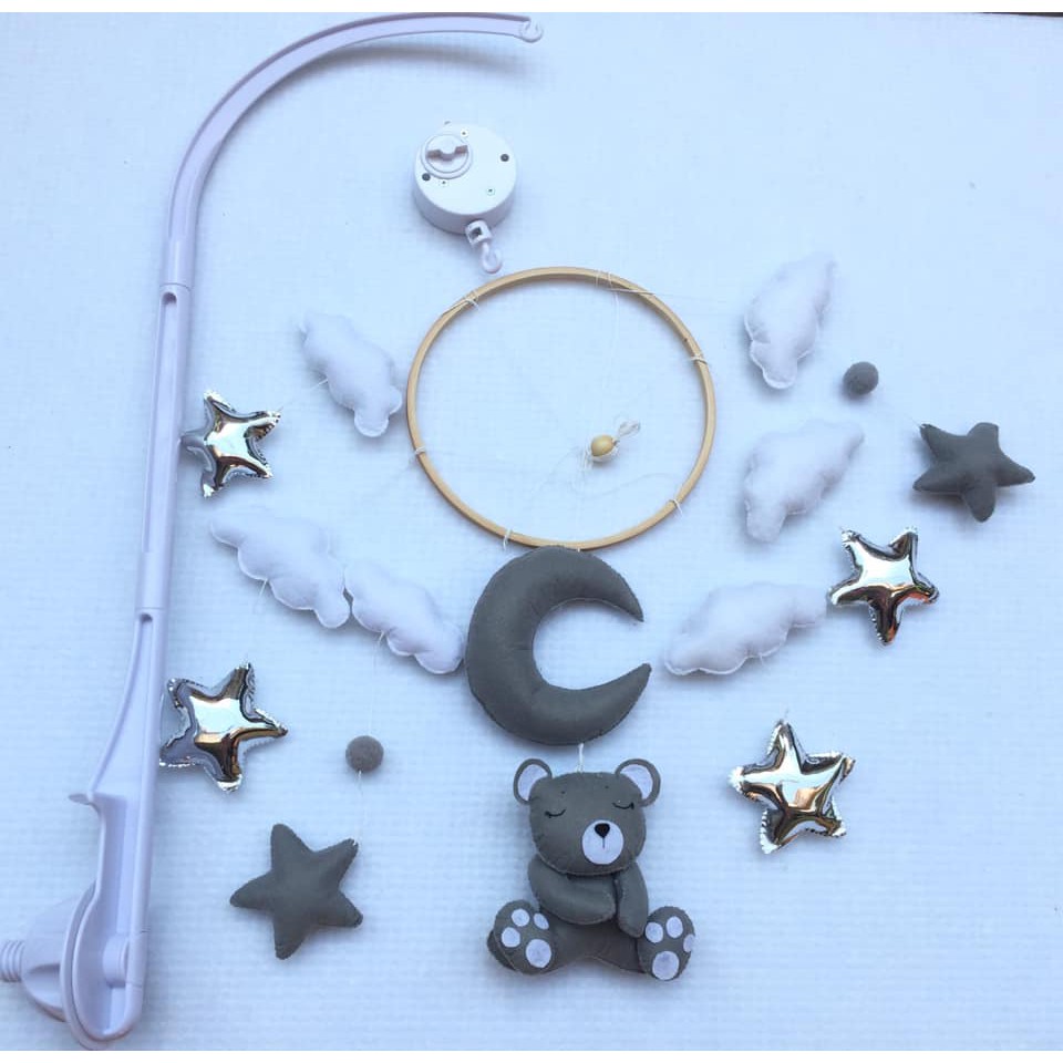 TREO NÔI PHÁT NHẠC TREO CŨI CHO BÉ_TREO NÔI HANDMADE SIÊU ĐẸP GIÁ SIÊU TỐT