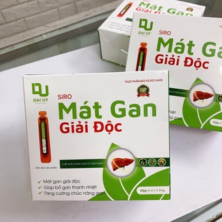 Mat gan giải độc đại uy - hộp 20 ống