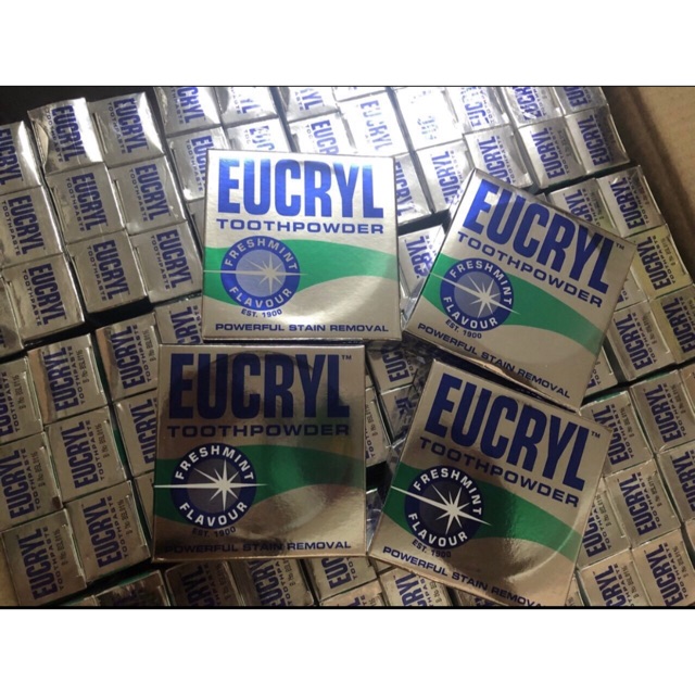 Bột trắng răng eucryl