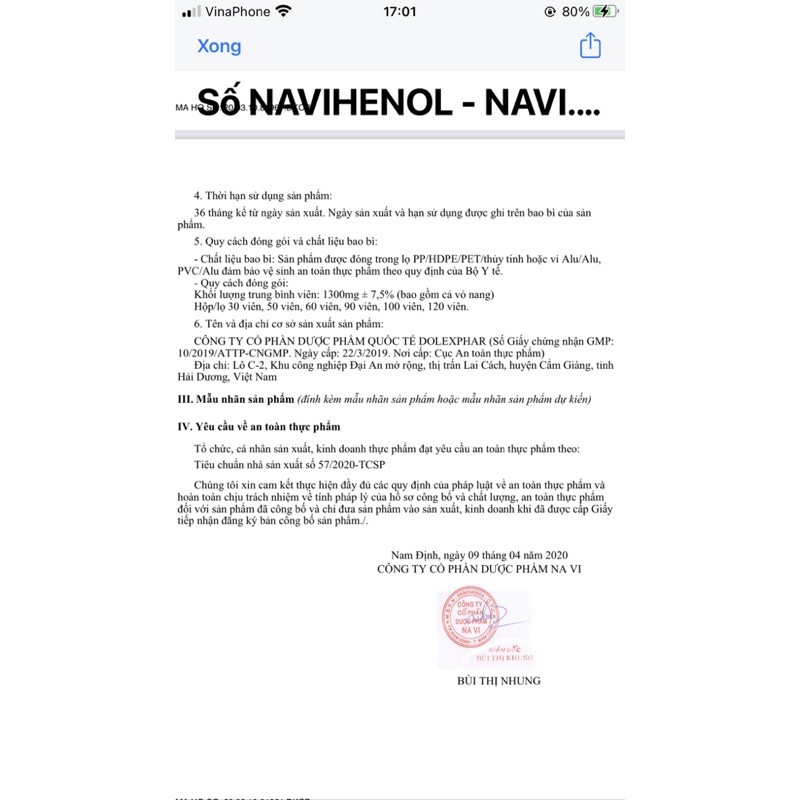 NAVI HENOL- VIÊN UỐNG CHO LÁ GAN KHOẺ MẠNH HỘP 60viên