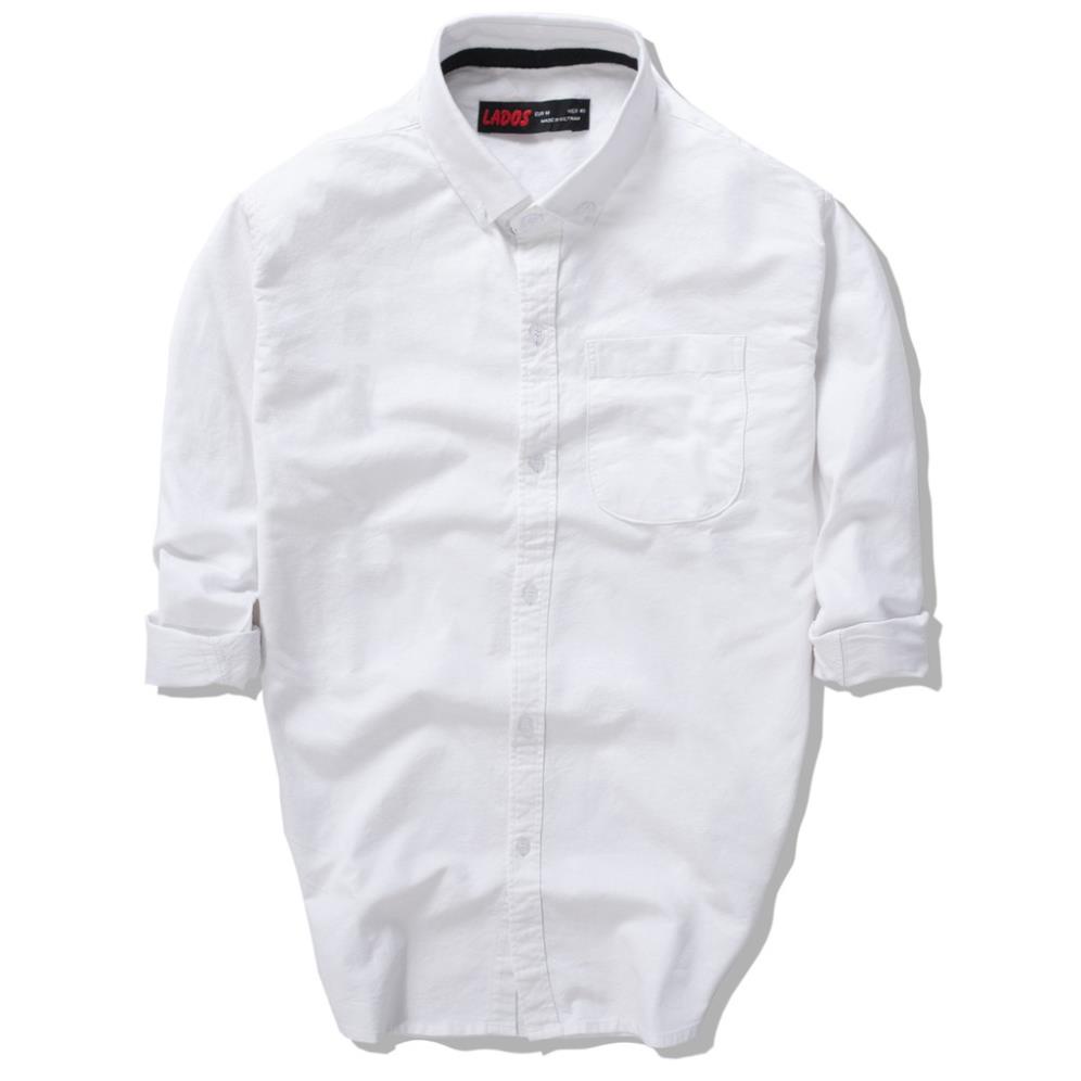Áo sơ mi nam dài tay oxford cao cấp Modelfashion - 28024 - Sơ mi có túi, HANG CHÍNH HÃNG -8250