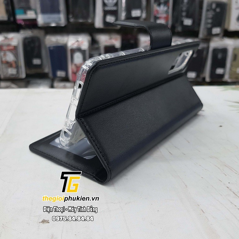 Bao da dạng ví OPPO Reno4, Reno4 Pro hiệu Hanman có quai cài | BigBuy360 - bigbuy360.vn