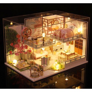 Nhà Búp Bê DIY Phong Cách Trung Hoa M032