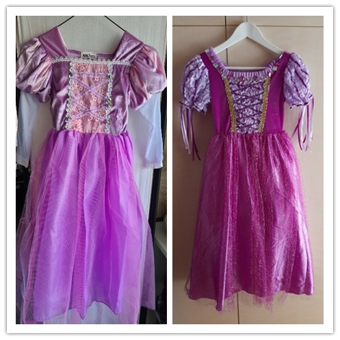 Đầm Công Chúa Hóa Trang Lễ Hội Halloween Cho Bé Gái