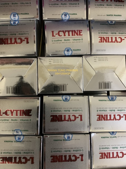 VIÊN UỐNG TỔNG HỢP LÀM ĐẸP DA, TÓC, MÓNG L CYSTINE VỚI BIOTIN VÀ VITAMIN E HỘP 60 VIÊN | Thế Giới Skin Care