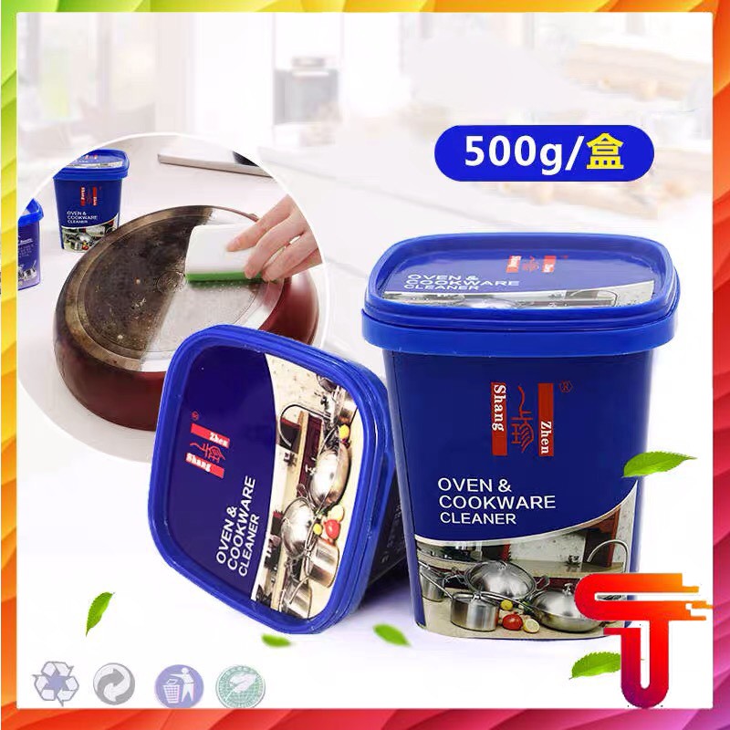 Kem đánh bẩn đen xoong nồi bếp gas Oven Cook Ware Cleaner (500g) - T3A2