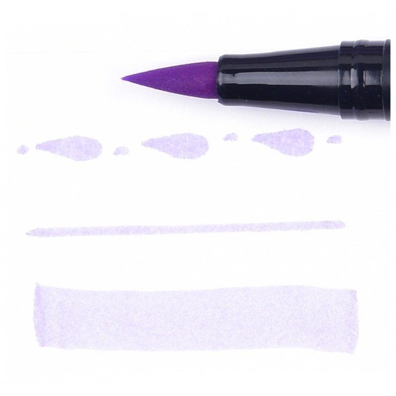 Bút Tombow Dual Brush 96 màu - Tông hồng tím