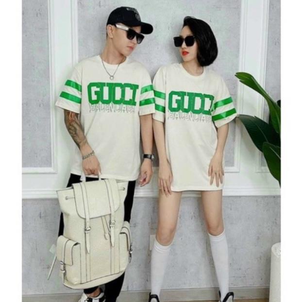 Áo phông cộc tay Gucci kẻ sọc hai bên tay cá tính siêu xinh 🔥