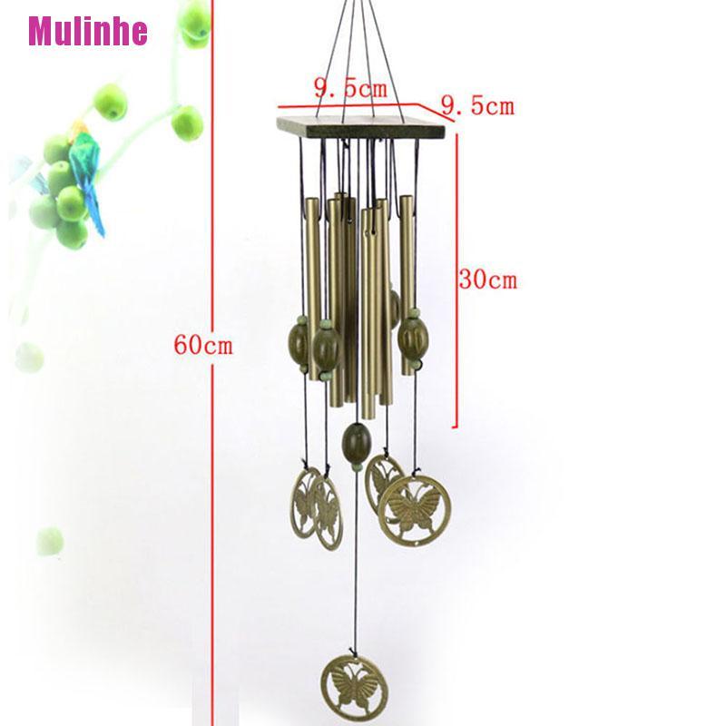 Chuông Gió Ống Đồng Cỡ Lớn Trang Trí Nhà Cửa Sân Vườn