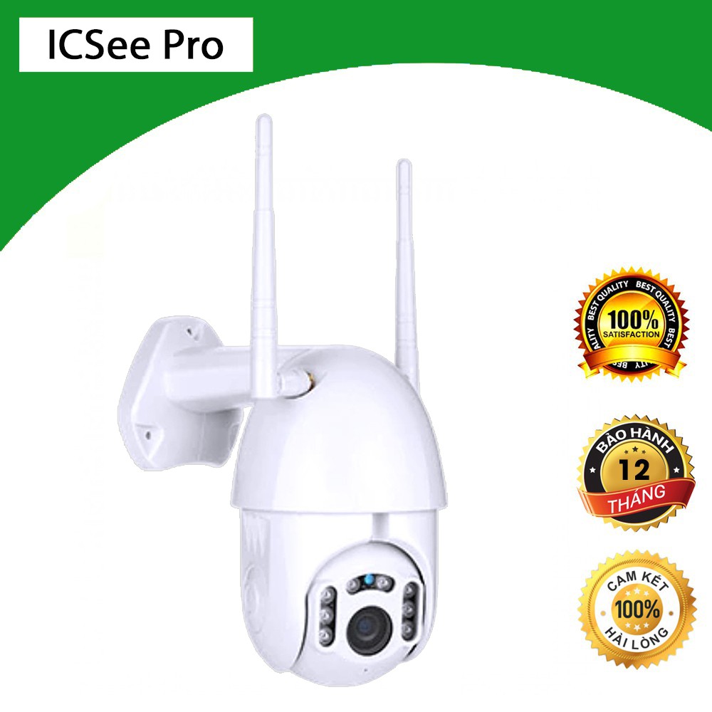 Camera IP Wifi Speed Dome Ngoài Trời Full HD 2MP Hồng Ngoại Lưu Thẻ Nhớ GC123