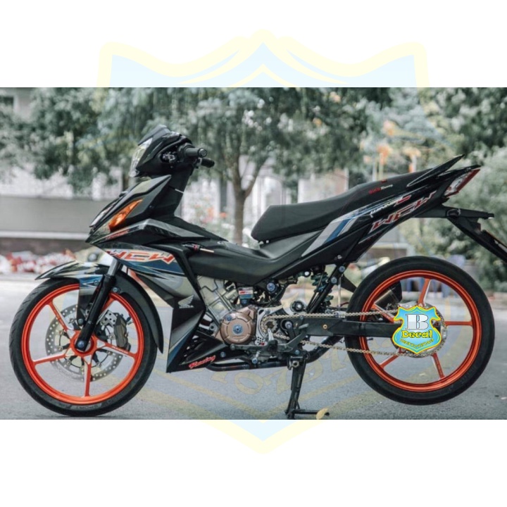 ( Quí khách vui lòng mang ra tiệm cho thợ dán ) Tem winner v1 WCW đen tím 60 80