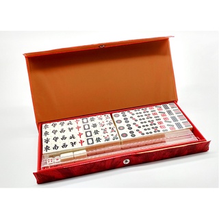 Bộ Cờ Mạt Chược - Mahjong SIZE NHỎ 1X2 CM - CÓ KÈM KHAY ĐỰNG QUÂN CỜ