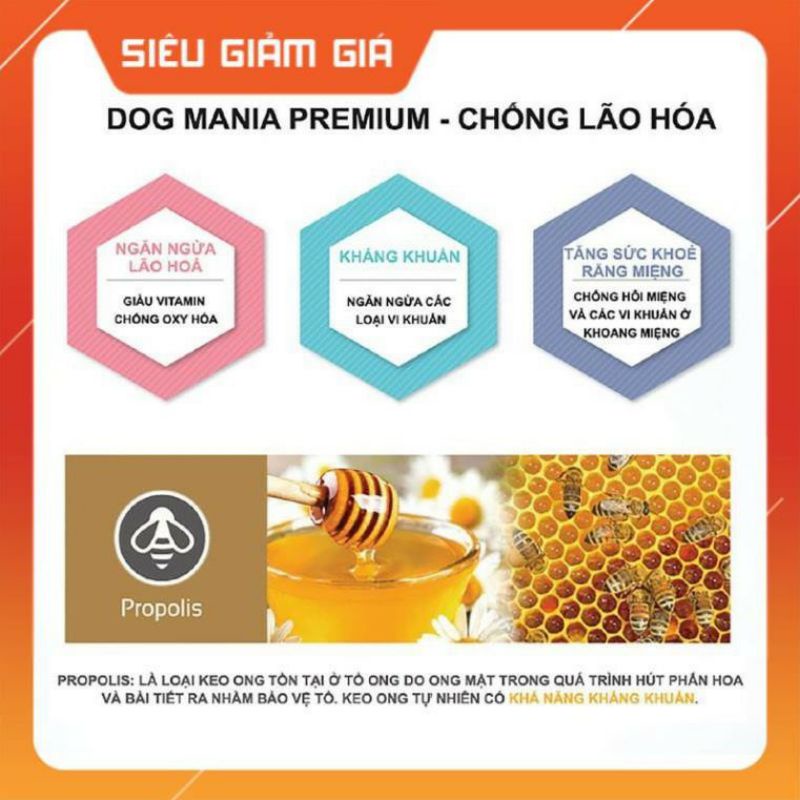 dogmania thức ăn hạt cho chó túi 5kg