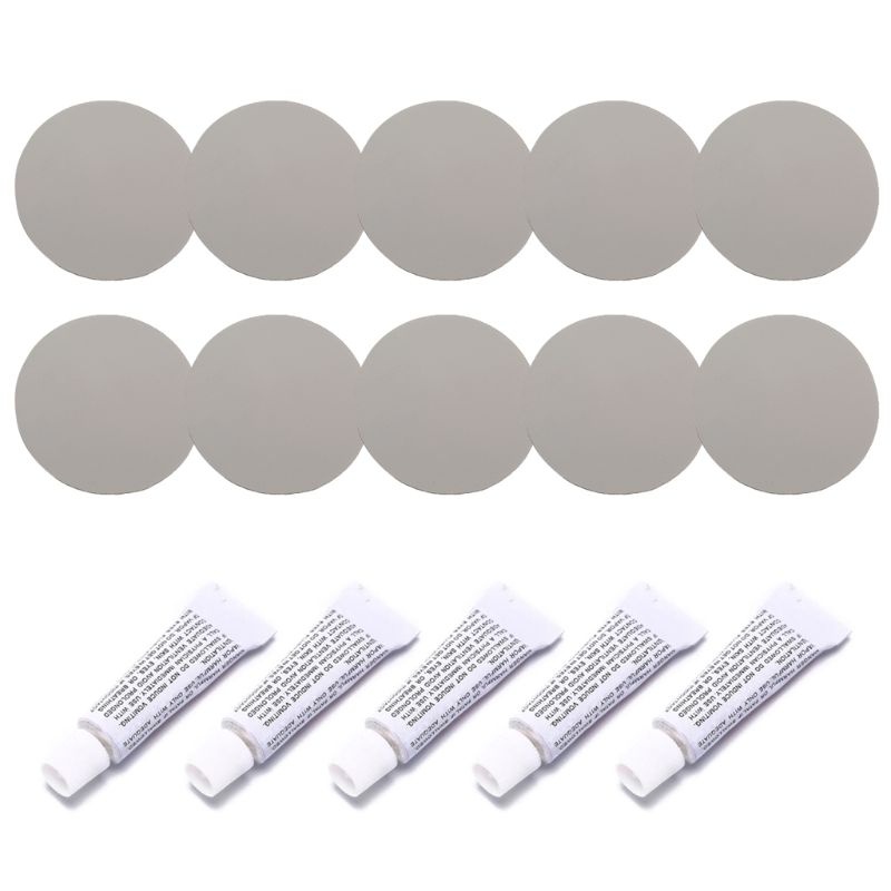 Bộ 5 Miếng Vá Bằng PVC Chuyên Dụng Cho Sửa Chữa Thuyền Bơm Hơi