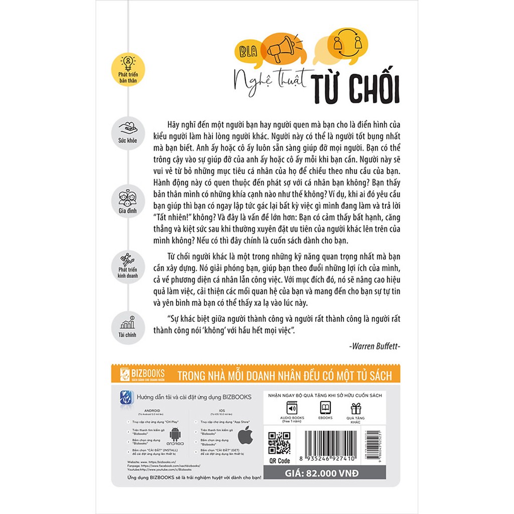 Sách - Nghệ Thuật Từ Chối – Cách Nói Không Mà Vẫn Có Được Đồng Thuận Tặng Kèm Audiobooks