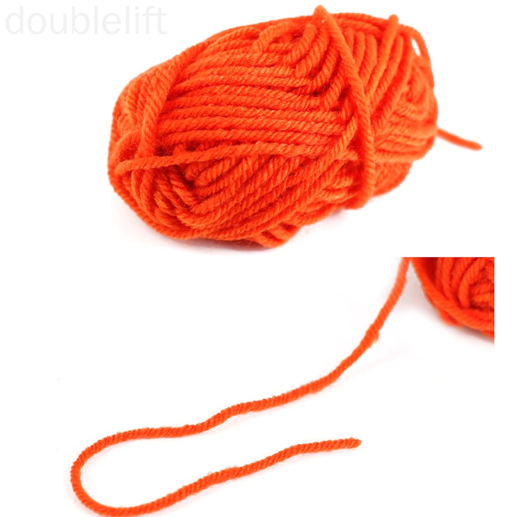 Set 12 Cuộn Len Nhiều Màu Sắc Dùng Để Đan Đồ Thủ Công Cho Bé