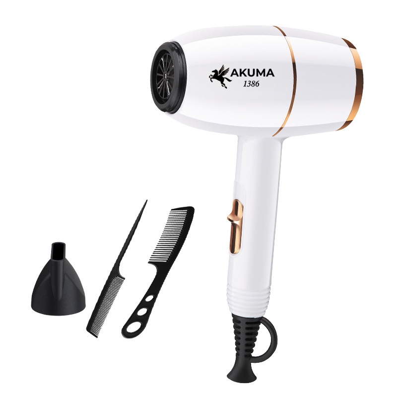 Máy sấy tóc tạo kiểu AKUMA 1386 công suất lớn 2 chiều - Bảo hành 3 tháng