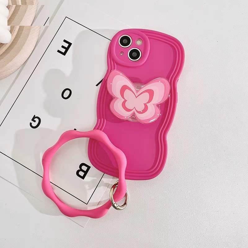 Ốp Điện Thoại tpu Mềm Họa Tiết Ruy Băng Thắt Nơ Gắn Nhẫn Đỡ Cho Iphone 12 pro max 11 pro max xs max xr x 13promax