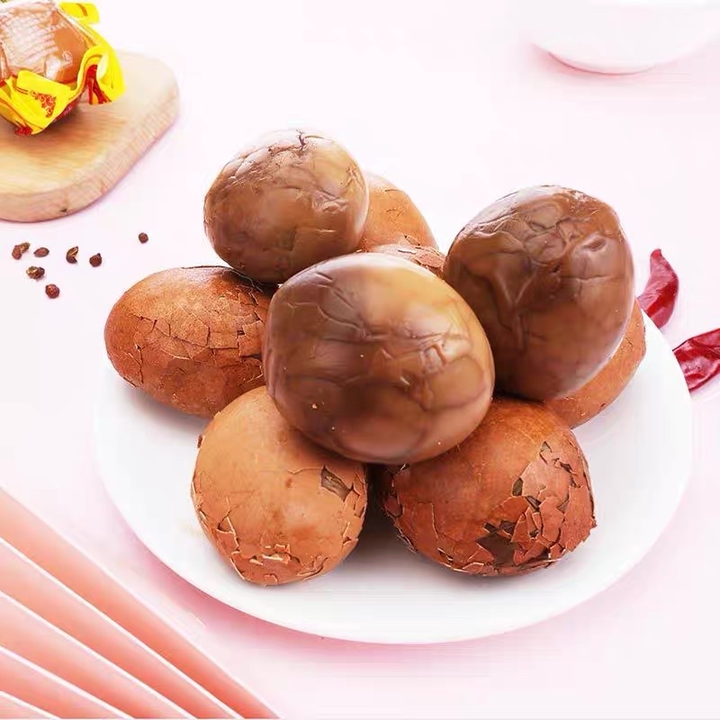 Trứng gà muối xì dầu ngon hấp dẫn !