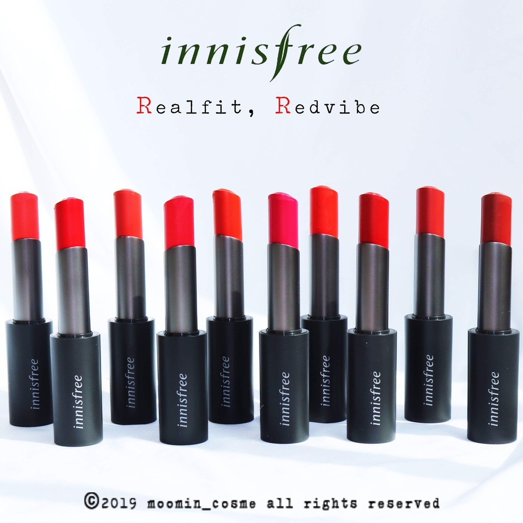 Son Thỏi Lì Innisfree Real Fit Matte Lipstick