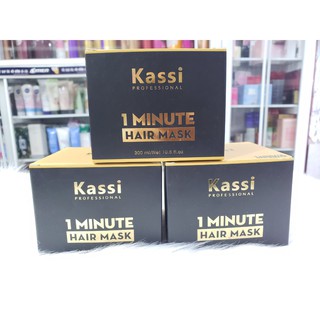 Kem hấp ủ tóc phục hồi 1 phút kassi 300ml