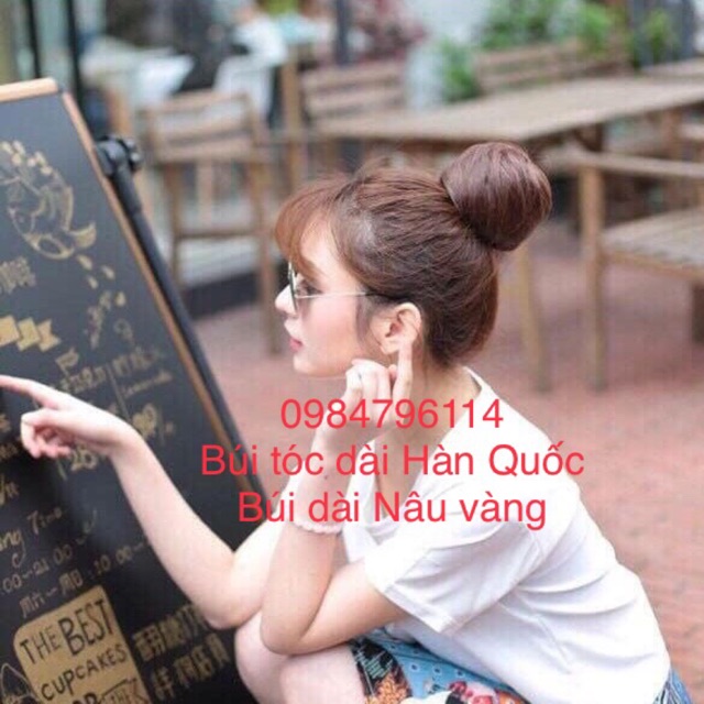 Búi tóc giả củ tỏi