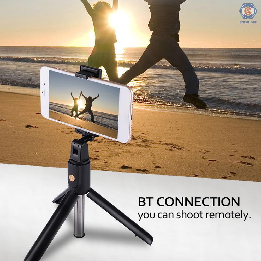 Gậy Chụp Ảnh Selfie Bt Không Dây Có Thể Gấp Gọn Kèm Giá Đỡ Ba Chân Cho Điện Thoại | BigBuy360 - bigbuy360.vn
