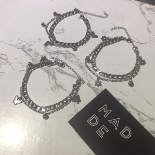 Vòng tay basic 2 dây BRAZOR/ BHEART / BSTAR / BCROSSC5 / BFLOWER