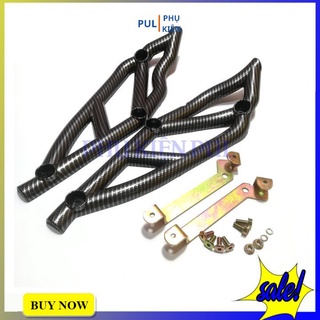 Ốp sườn che lốc máy Winner X mẫu cacbon