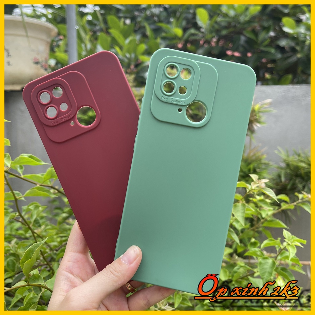 Ốp lưng cao su dẻo màu Xiaomi Redmi 10C Poco C40 K50/K50pro K50Gaming bảo vệ camera ảnh shop tự chụp