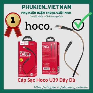 Cáp Sạc Hoco U39 Dây Dù ✓ Cáp iPhone