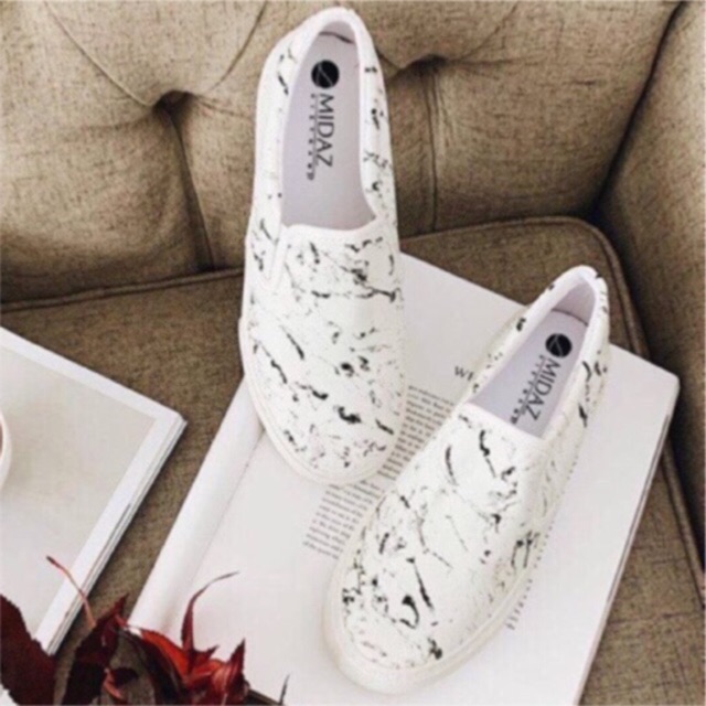 Giày slipon vân đá MIDAZ (Nam-nữ) - W00017 | BigBuy360 - bigbuy360.vn
