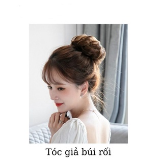 Tóc giả búi rối tóc búi hot hit