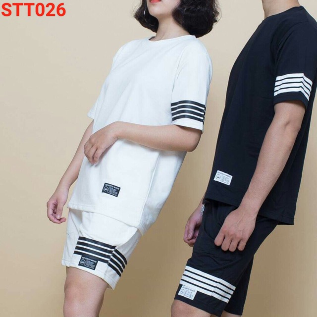 Bộ nam nữ thời trang - vải thấm mồ hoi | BigBuy360 - bigbuy360.vn