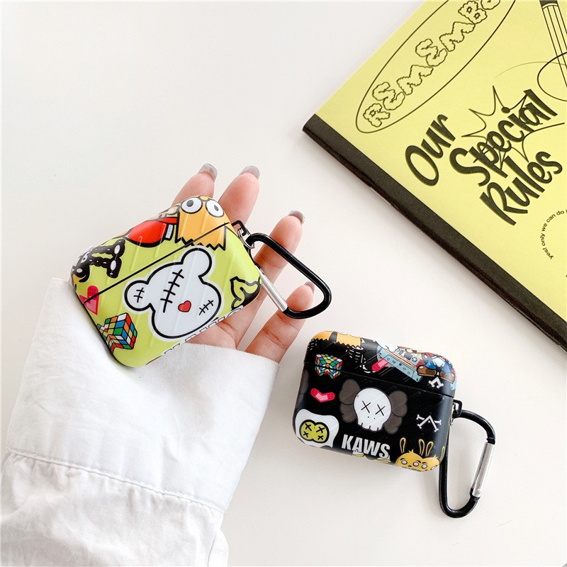 [Mã ELFLASH5 giảm 20K đơn 50K] Case Airpods Kaws cho AirPods 1/2/Pro - airpod case