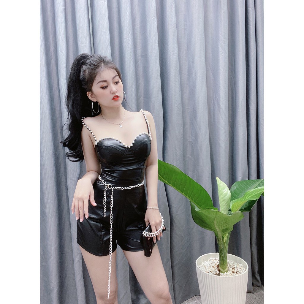 [ Top bán chạy ] ✔️hienphamstore✔️ Set jum da cúp ngực đính hạt châu - SN9321 | BigBuy360 - bigbuy360.vn