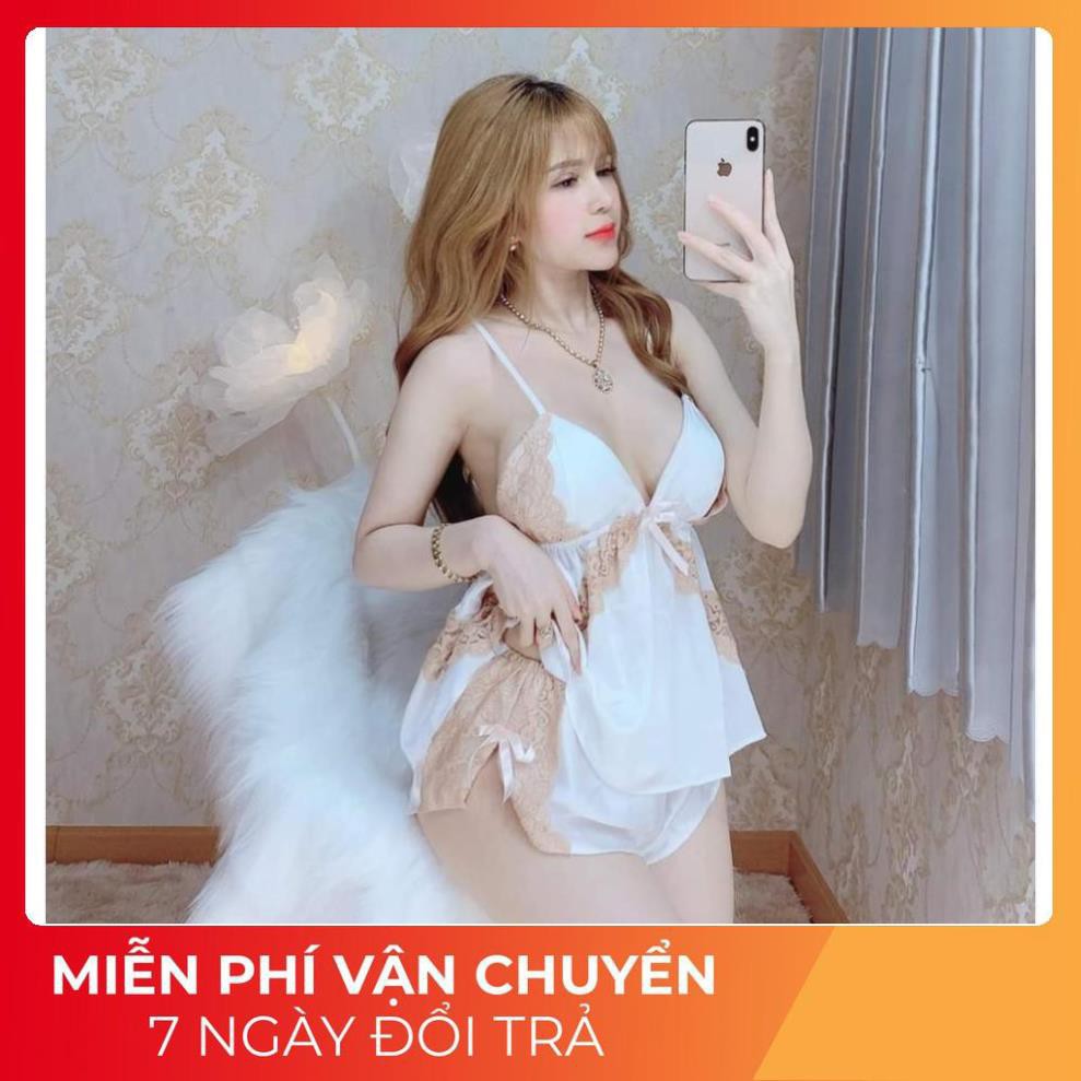 Đồ ngủ nữ 🍀FREE SHIP🍀 Đồ ngủ sexy nữ freesize <60kg .