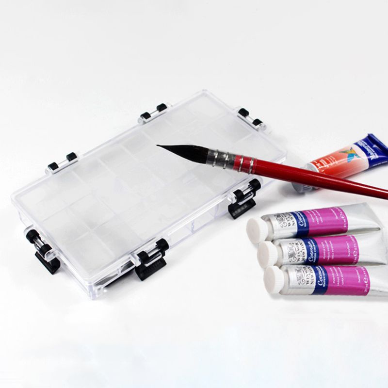 Bảng Pha Màu Nước 24 / 36 Ngăn Chống Rò Rỉ Tiện Dụng
